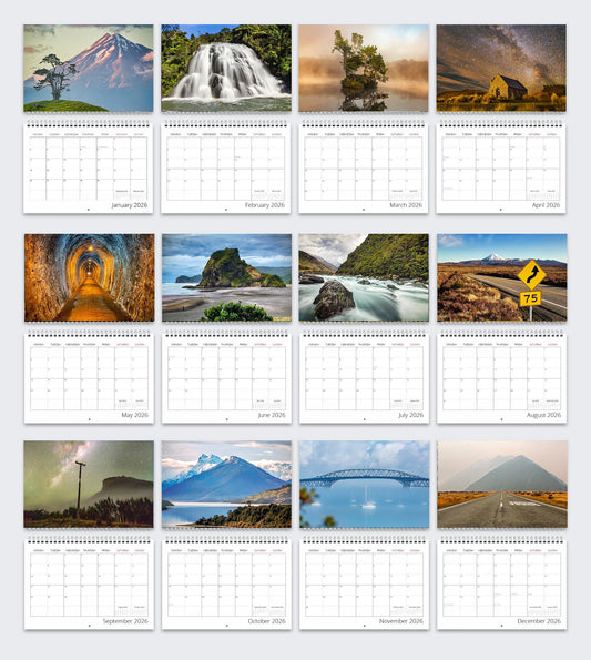 2026 Calendar - New Zealand / Aotearoa