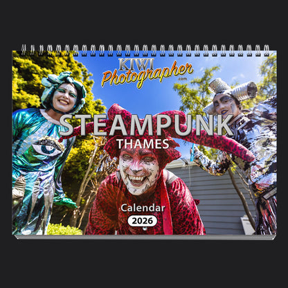 2026 Calendar - Steampunk Thames