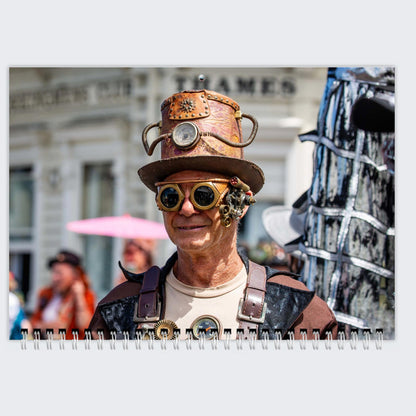 2026 Calendar - Steampunk Thames