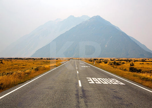 Entering Mt Cook National Park